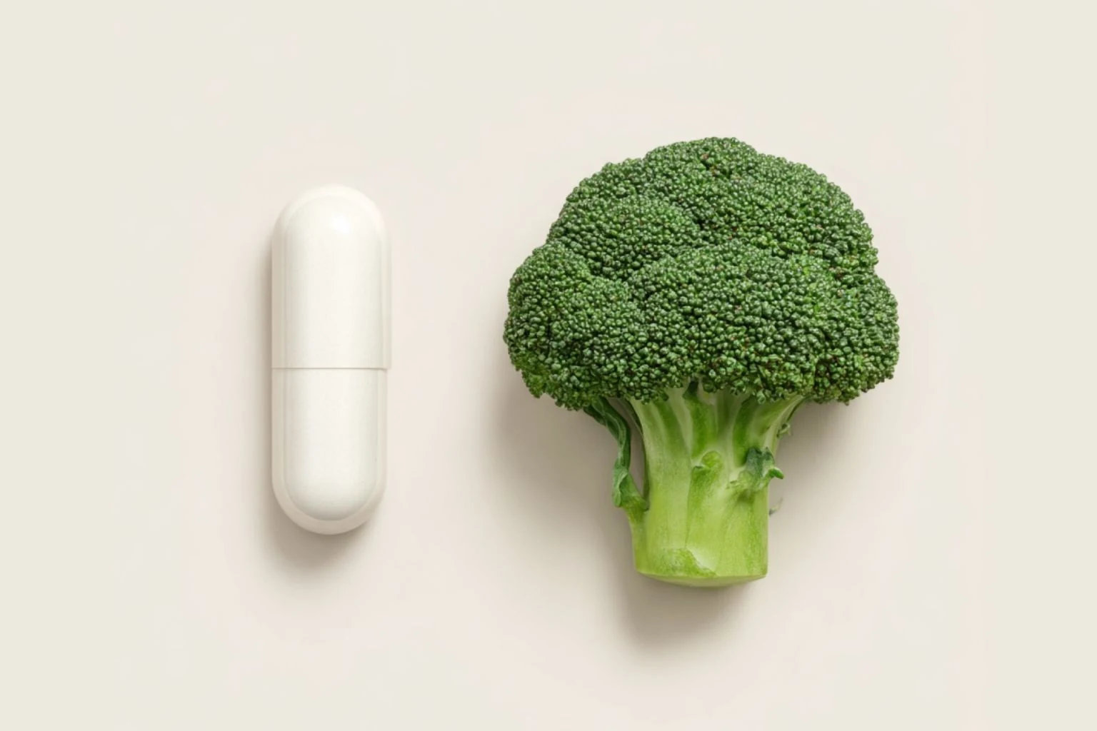 Food vs NMN Supplement Comparison