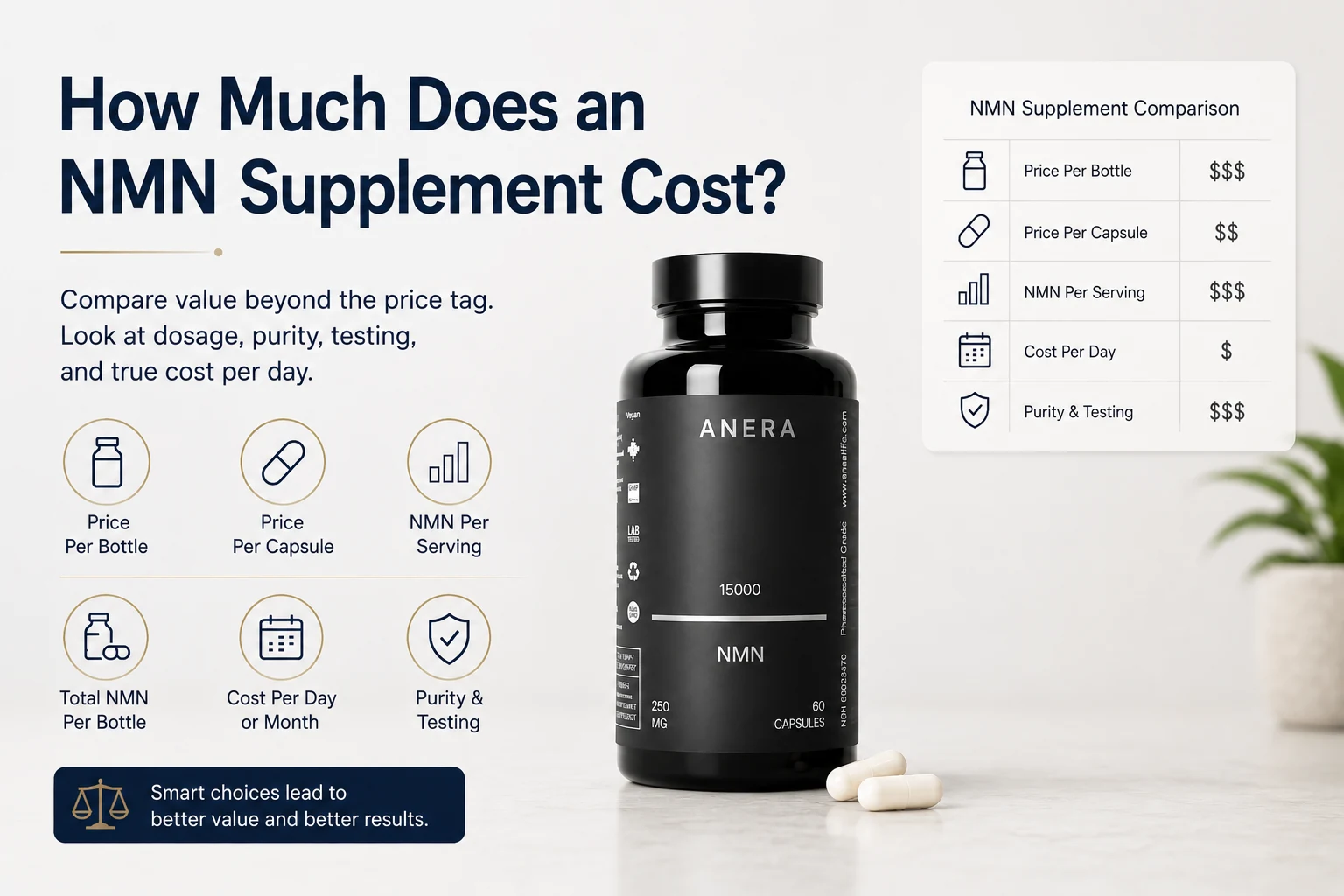How Much Does an NMN Supplement Cost