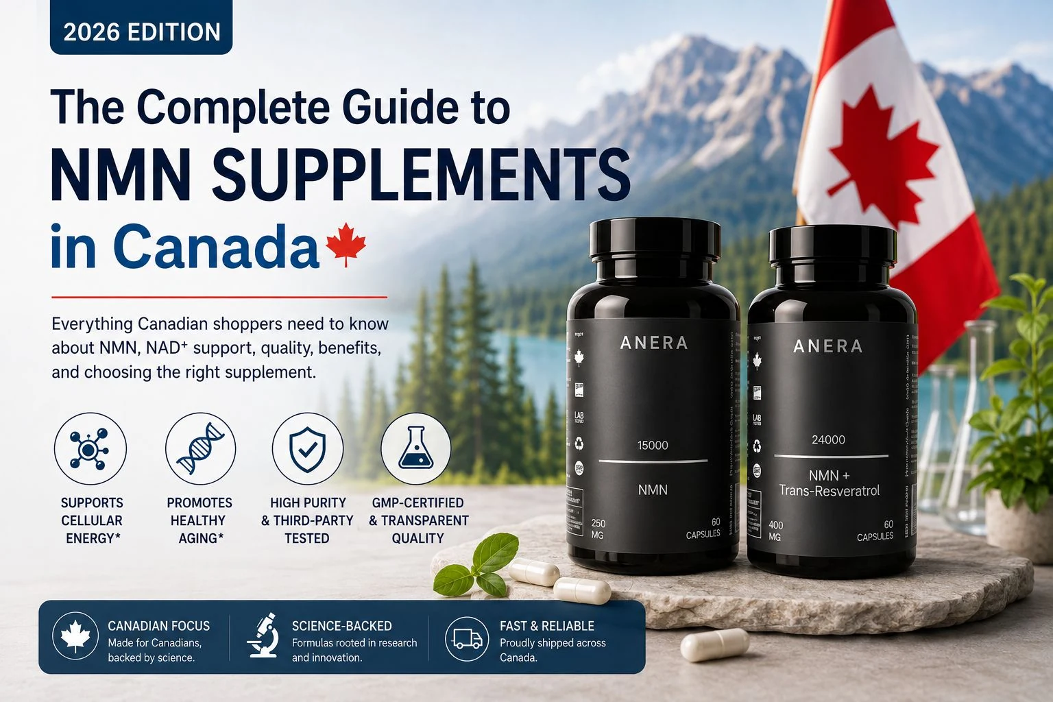 Complete guide to NMN supplements in Canada