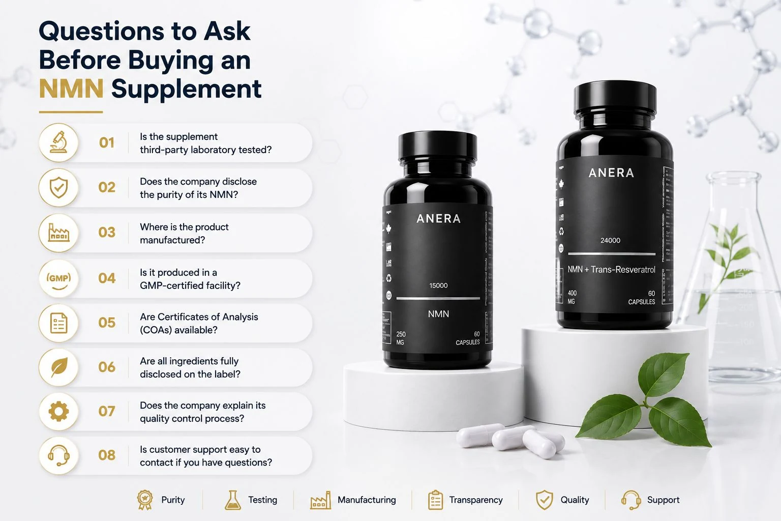 Questions to Ask Before Buying an NMN Supplement